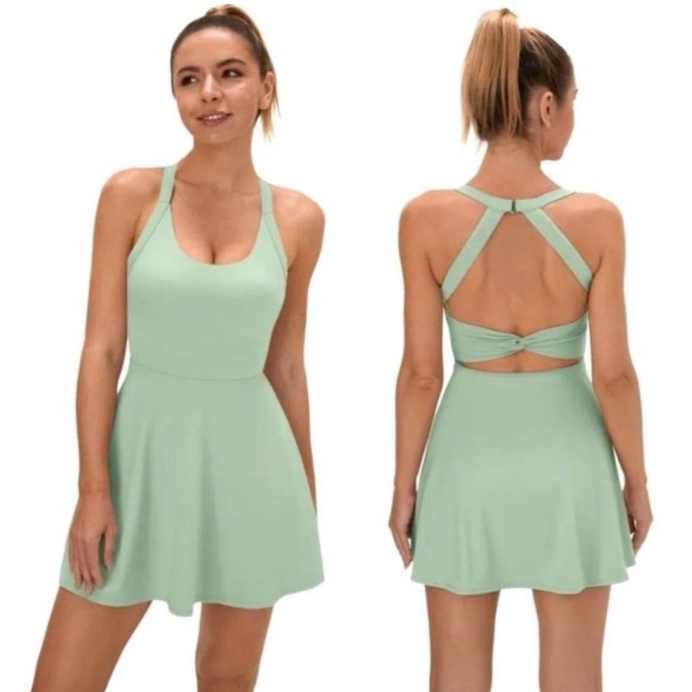 NWT Halara Backless Twisted Active Dress Size XS